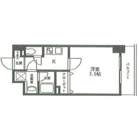 エストピア八潮の物件間取画像